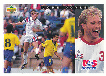 John Doyle USA Upper Deck World Cup 1994 Preview Eng/Spa From The Sideline #161